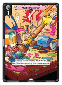Mystic Paintbrush Mystic Paintbrush - Common Colorless Fit Vibes TCG card