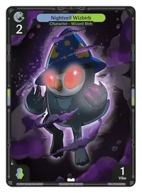 Nightveil Wizbirb Nightveil Wizbirb - Common Colorless Character Vibes TCG card