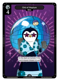 Orb of Hopium Orb of Hopium - Uncommon Colorless Relic Vibes TCG card