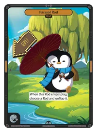 Parasol Rod Parasol Rod - Uncommon Colorless Rod Vibes TCG card