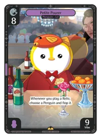 Petite Pourer Petite Pourer - Rare Purple Character Vibes TCG card
