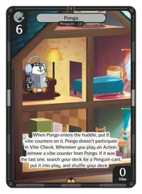 Pongo Pongo - Rare Colorless Character Vibes TCG card