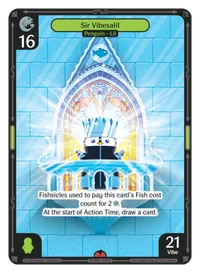 Sir Vibesalil Sir Vibesalil - Epic Green Character Vibes TCG card