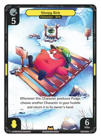 Sleepy Birb Sleepy Birb - Rare Yellow Character Vibes TCG card