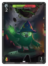 Stonebreaker Wizbirb Stonebreaker Wizbirb - Common Colorless Character Vibes TCG card