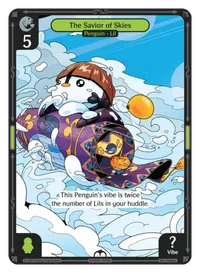 The Savior of Skies The Savior of Skies - Common Green Character Vibes TCG card