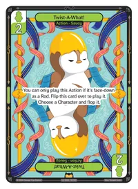 Twist-A-What! Twist-A-What! - Rare Green Action Vibes TCG card