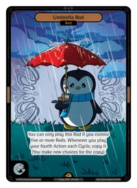 Umbrella Rod Umbrella Rod - Rare Colorless Rod Vibes TCG card