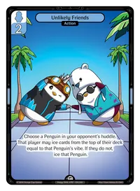 Unlikely Friends Unlikely Friends - Common Blue Action Vibes TCG card