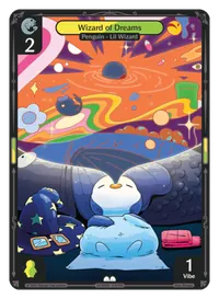Wizard of Dreams Wizard of Dreams - Common Yellow, Green Character Vibes TCG card