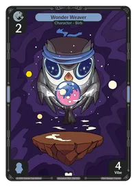 Wonder Weaver Wonder Weaver - Common Blue Character Vibes TCG card