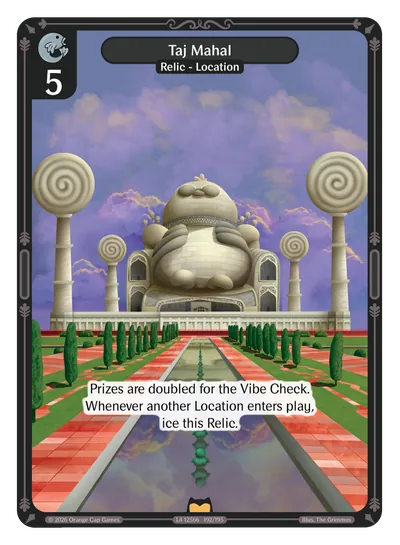 Taj Mahal - Rare Colorless Relic Vibes TCG card