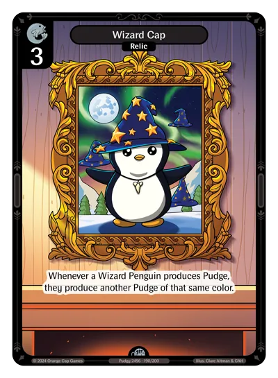 Wizard Cap Wizard Cap - Uncommon Colorless Relic Vibes TCG card