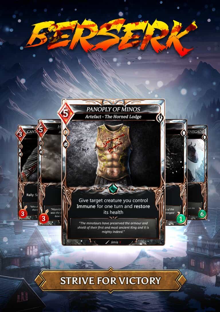 Berserk gameplay screenshot 2 – COLLECTIBLE crypto game on Polygon