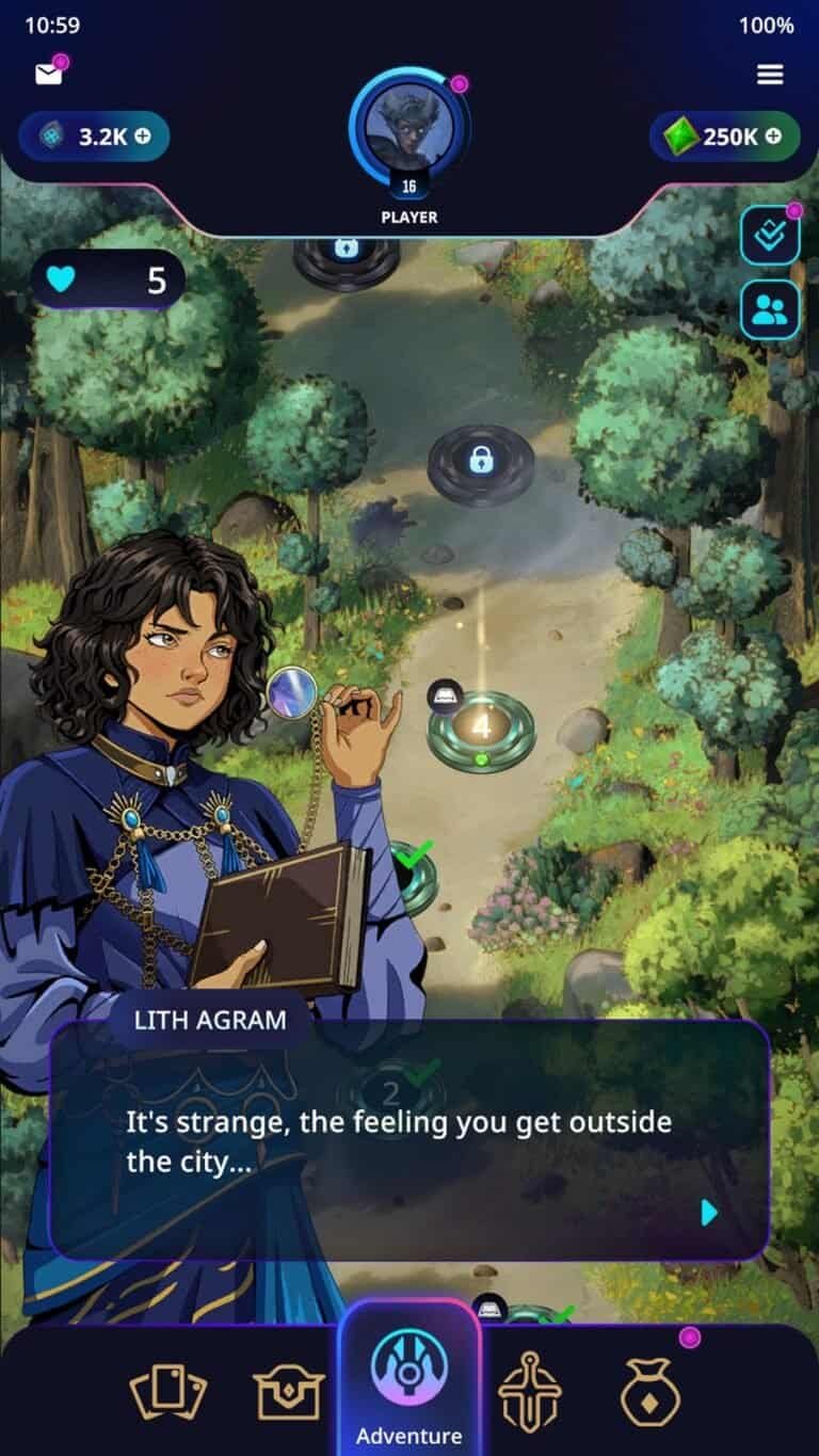 Cross The Ages gameplay screenshot 1 – COLLECTIBLE crypto game on Polygon
