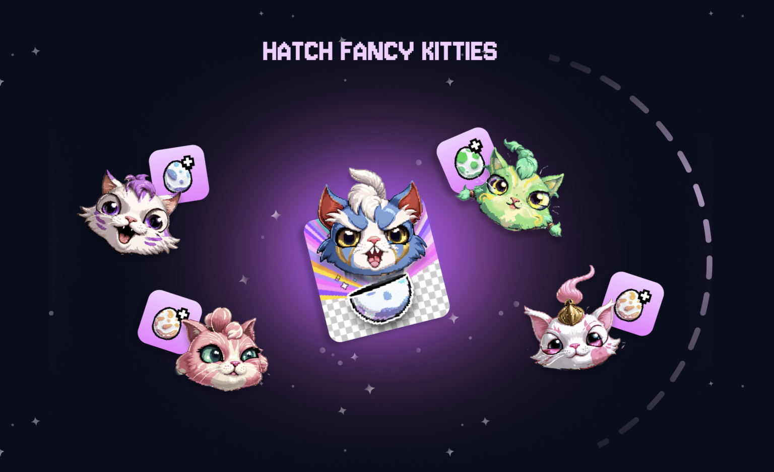 Crypto Kitties gameplay screenshot 3 – Breeding crypto game on Ethereum