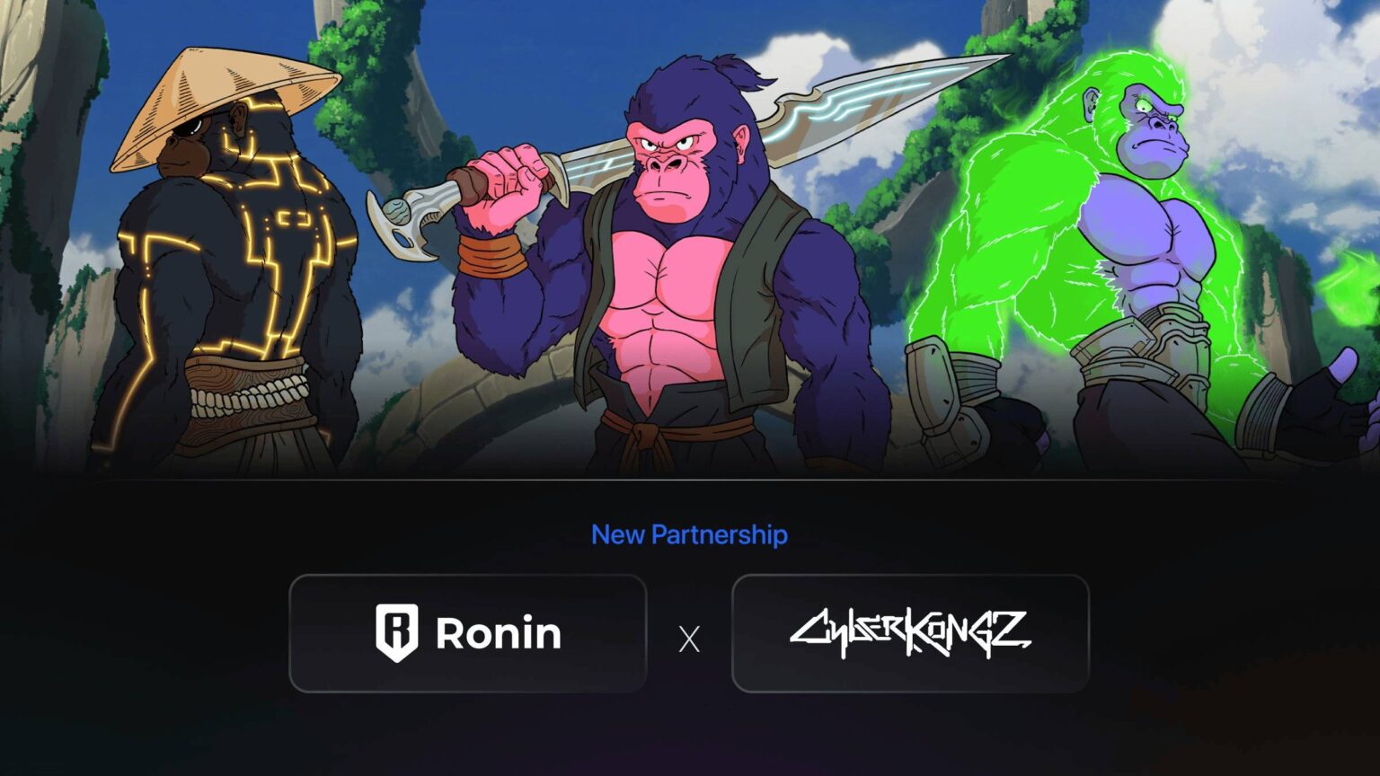 CyberKongz gameplay screenshot 4 – Collectible crypto game on Ethereum