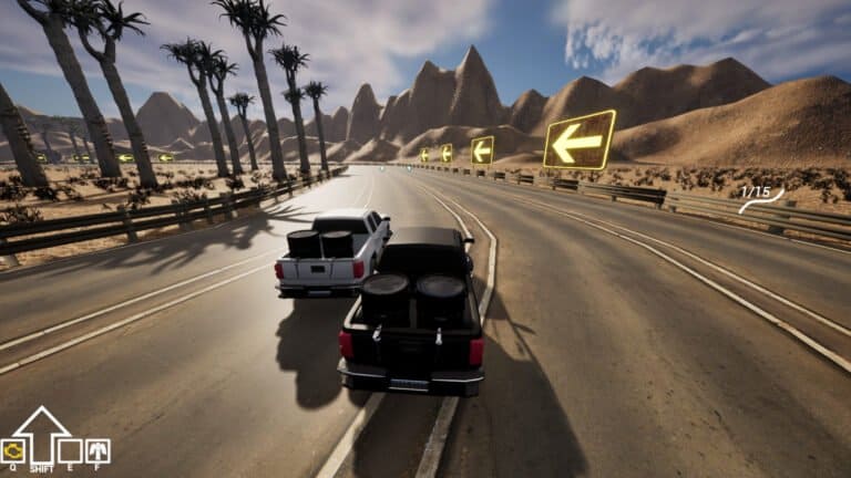 DeRace gameplay screenshot 2 – NFT Racing Games crypto game on Ethereum