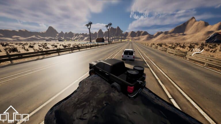 DeRace gameplay screenshot 3 – NFT Racing Games crypto game on Ethereum
