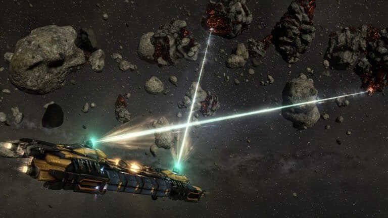 EVE Online gameplay screenshot 2 – PvP crypto game