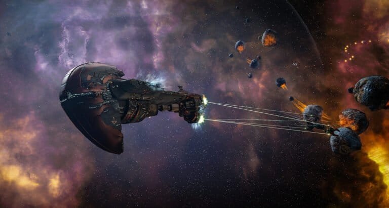 EVE Online gameplay screenshot 3 – PvP crypto game