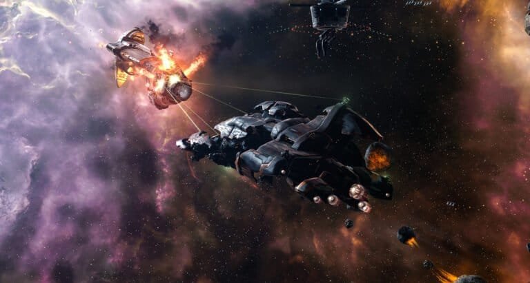 EVE Online gameplay screenshot 4 – PvP crypto game