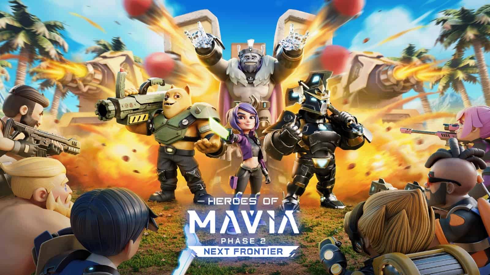 Heroes of Mavia – Mavia Land NFTs  on Binance NFT
