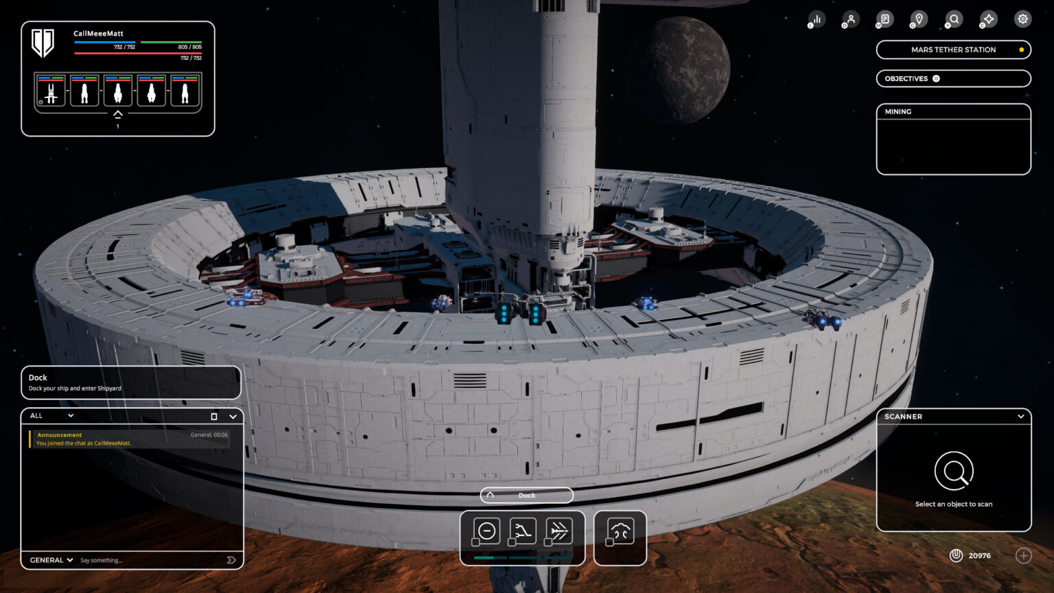 Infinite Fleet gameplay screenshot 3 – MMO crypto game on Bitcoin
