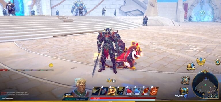 Legends of Elumia gameplay screenshot 1 – NFT Adventure Games crypto game on Solana