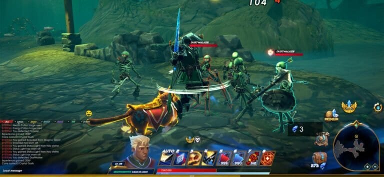 Legends of Elumia gameplay screenshot 2 – NFT Adventure Games crypto game on Solana