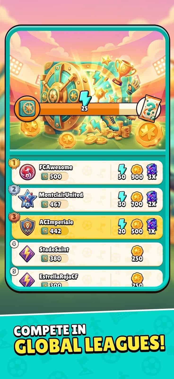 Matchday gameplay screenshot 4 – Card Games crypto game