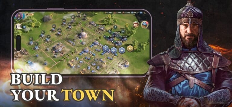 Medieval Empires gameplay screenshot 1 – NFT MMORPG Games crypto game on Polygon