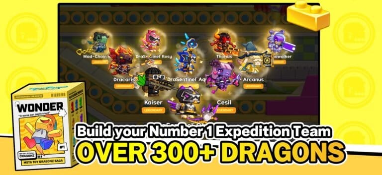 Meta Toy DragonZ SAGA gameplay screenshot 2 – COLLECTIBLE crypto game on Immutable X