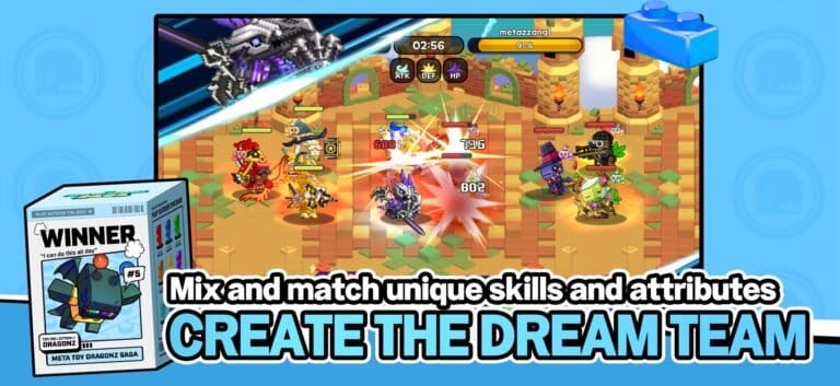 Meta Toy DragonZ SAGA gameplay screenshot 3 – COLLECTIBLE crypto game on Immutable X