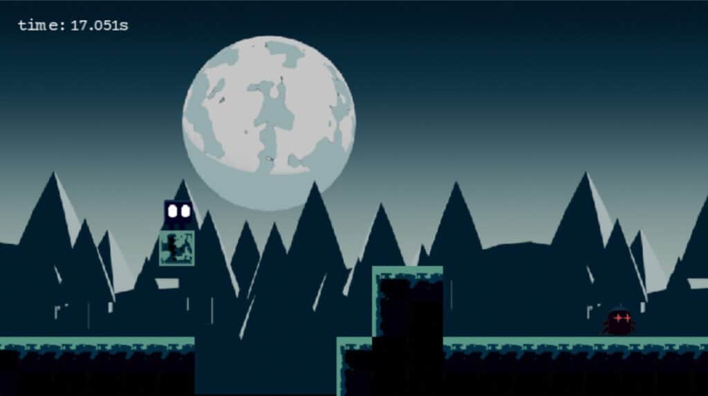 Night Run gameplay screenshot 1 – COLLECTIBLE crypto game on Ethereum