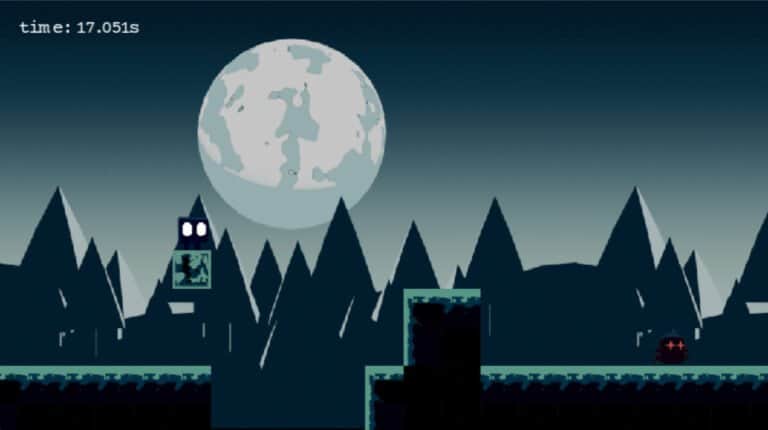 Night Run gameplay screenshot 1 – COLLECTIBLE crypto game on Ethereum