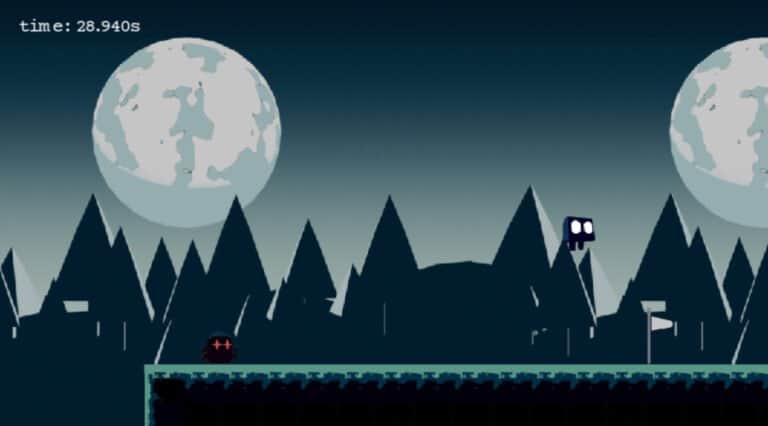 Night Run gameplay screenshot 2 – COLLECTIBLE crypto game on Ethereum