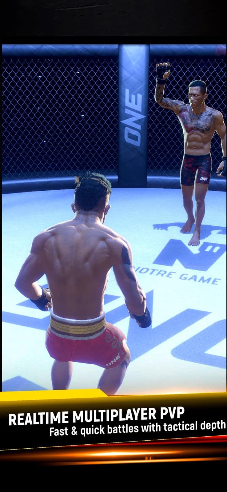 ONE Fight Arena gameplay screenshot 3 – Fighting crypto game on Ethereum