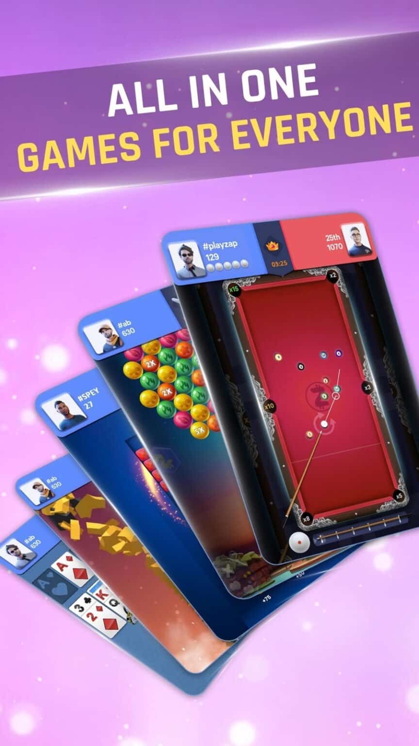 PlayZap gameplay screenshot 1 – Mini Games crypto game on Enjin