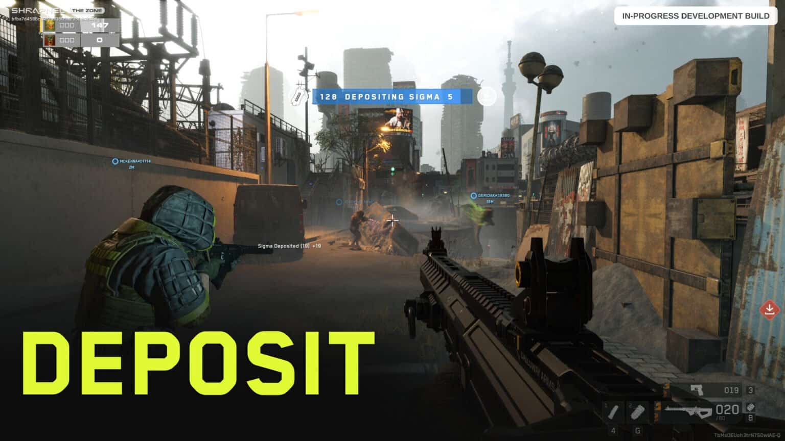 Shrapnel gameplay screenshot 2 – Multiplayer crypto game on Avalanche