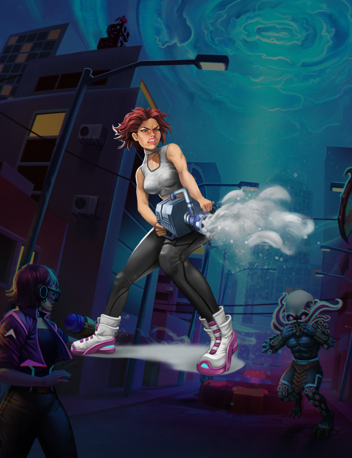 SpaceCatch gameplay screenshot 1 – Sci-Fi crypto game on BNB Chain