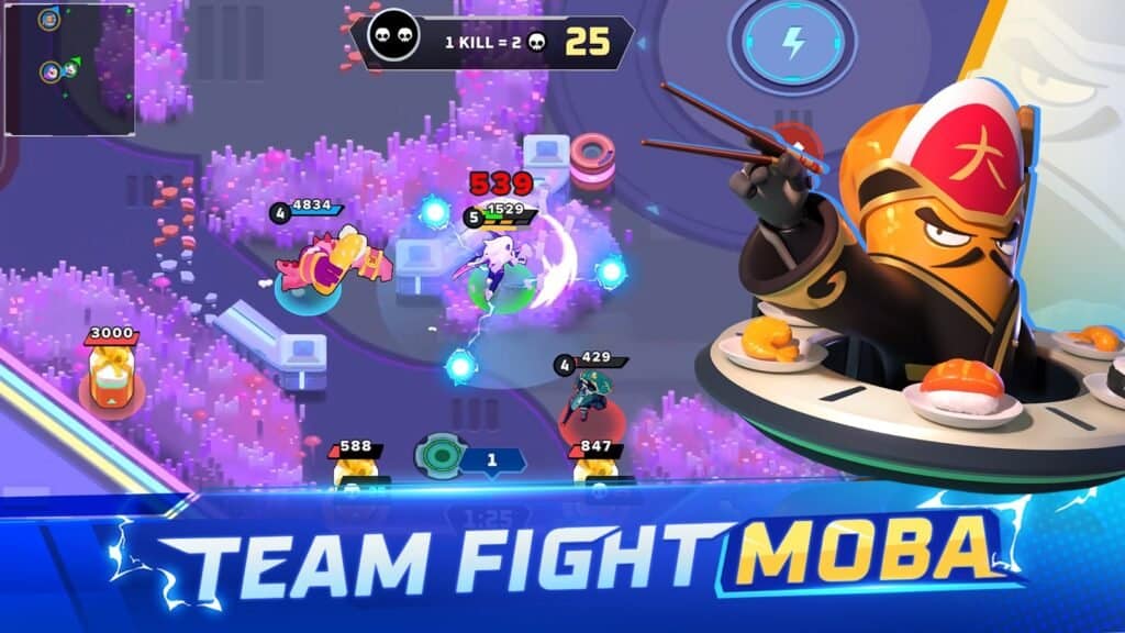 Thetan Arena gameplay screenshot 1 – Casual crypto game on BNB Chain