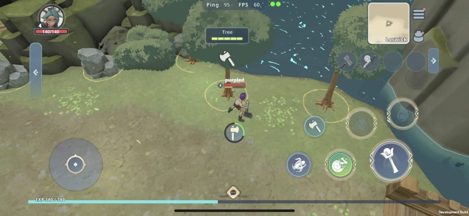 Treeverse gameplay screenshot 1 – Mini Games crypto game on Ethereum