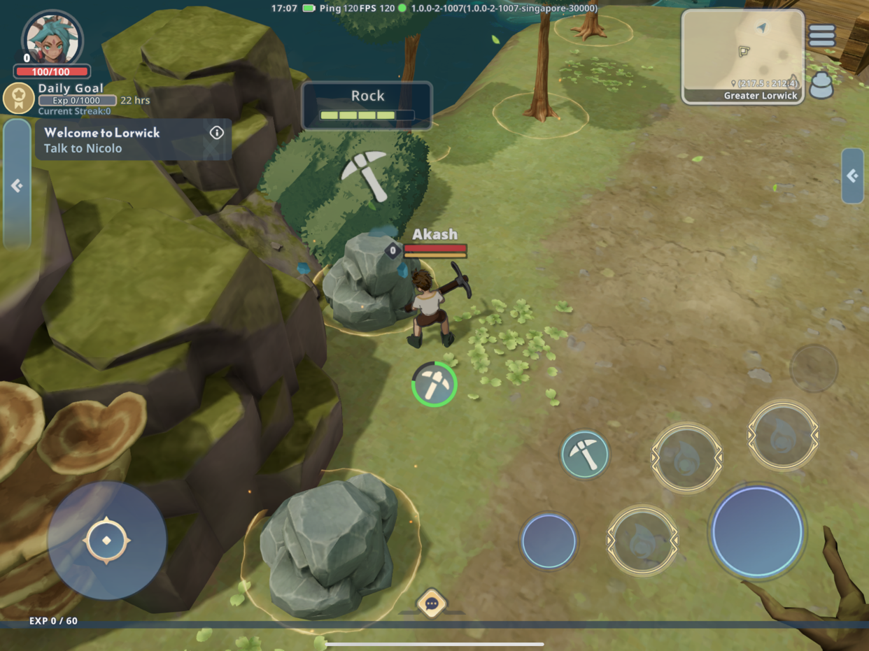 Treeverse gameplay screenshot 4 – Minigames crypto game on Ethereum