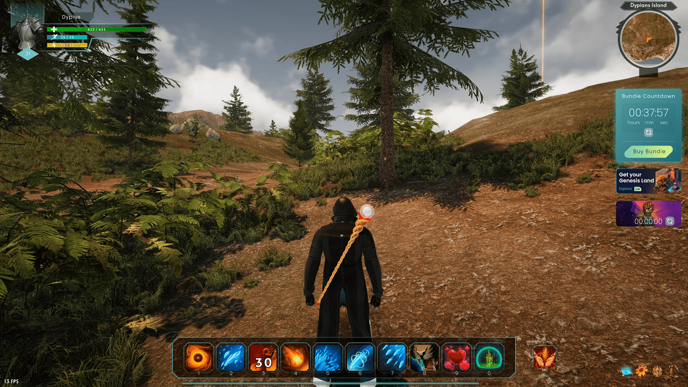 World of Dypians gameplay screenshot 6 – Arcade crypto game on BNB Chain
