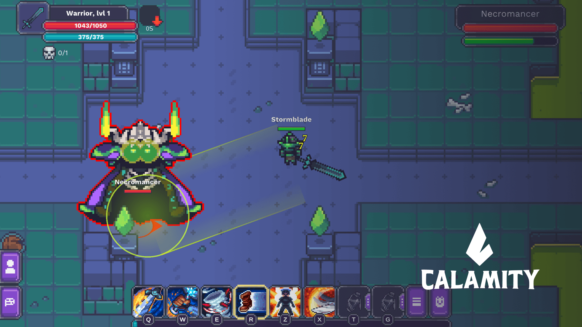 Calamity gameplay screenshot 3 – Building crypto game on Ronin