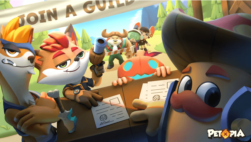 Petopia gameplay screenshot 2 – Adventure crypto game