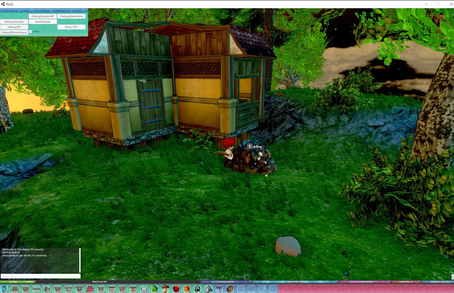 The Galaxy of Lemuria gameplay screenshot 2 – MMO crypto game on Ethereum