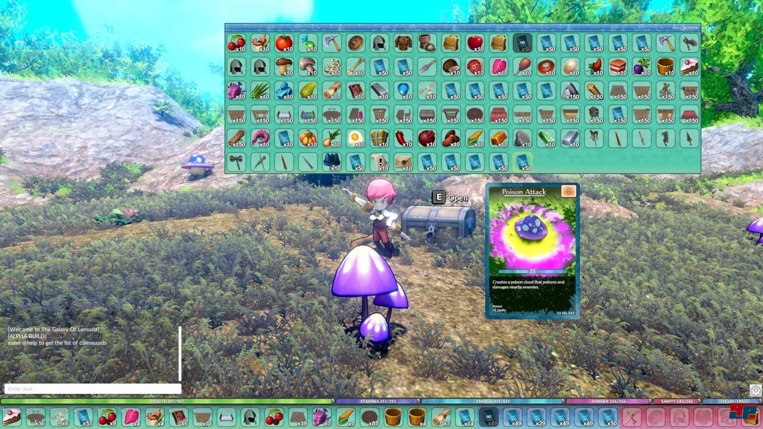 The Galaxy of Lemuria gameplay screenshot 3 – MMO crypto game on Ethereum