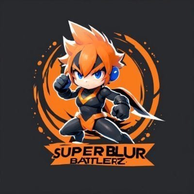 SuperBlurBattlerz logo